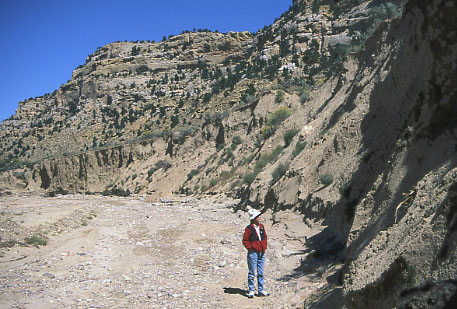 Erosion in Alvey Wash, Grand Staircase-Escalante National Monument, Utah. Photo by Mike Hudak.