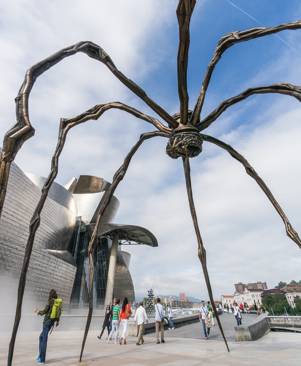 Maman by Louise Bourgeois at Guggenheim Museum Bilbao | Photo by Mike Hudak