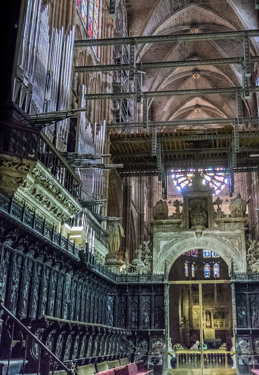 Choir and organ at Catedral de Santa Maria de Regla de Leon (Spain) | Photo by Mike Hudak